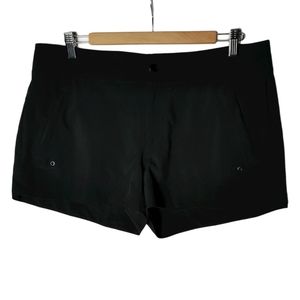 Athleta black active shorts size 12